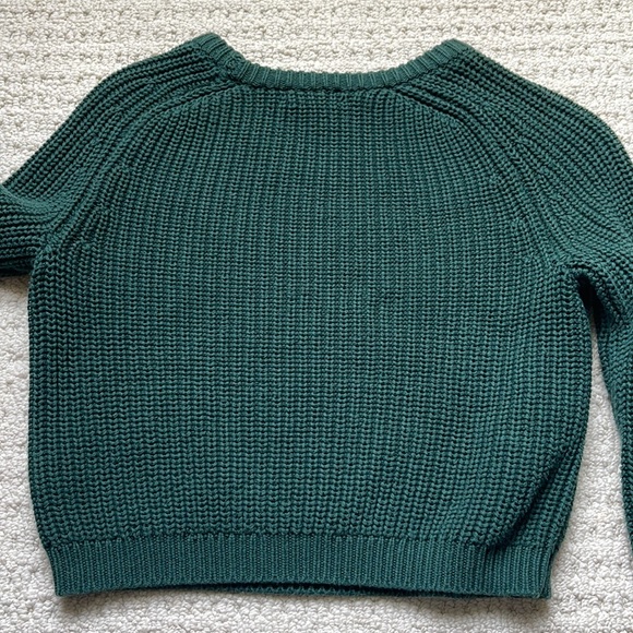 American Apparel 100% Cotton Green Sweater Size XS - Picture 4 of 10